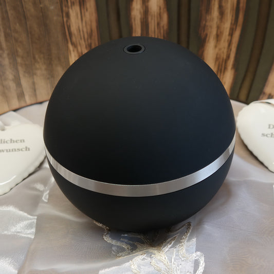 Aroma Diffuser Kugel schwarz