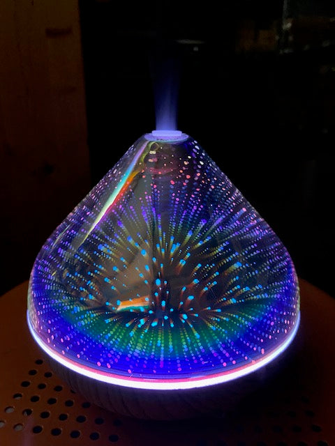 Aroma Diffuser Disco mit Glasoberteil