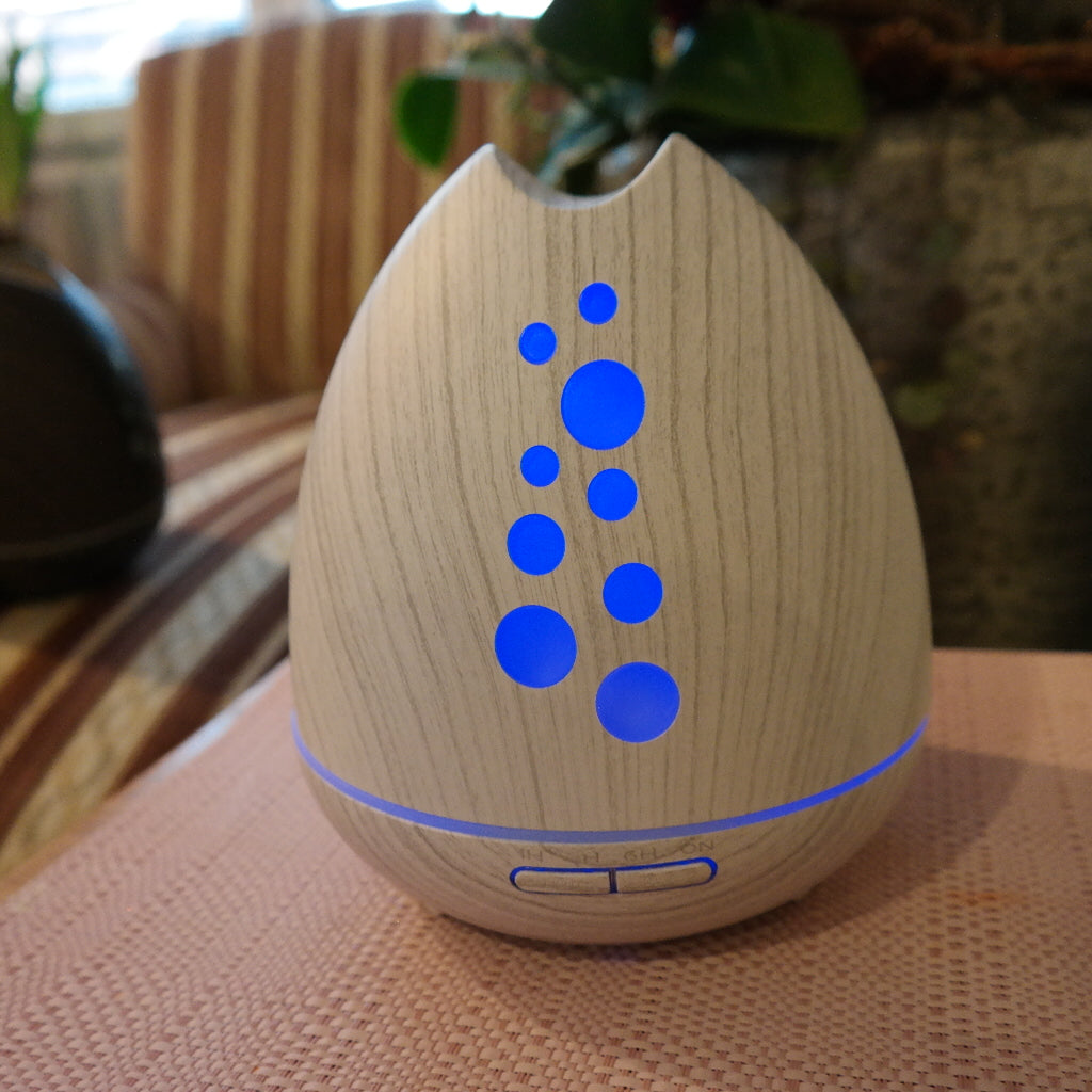 Aroma Diffuser Inspiration Holz weiss